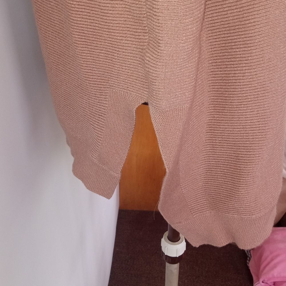 Cowl Neck Ribbed Sweater - Picture 2 of 7